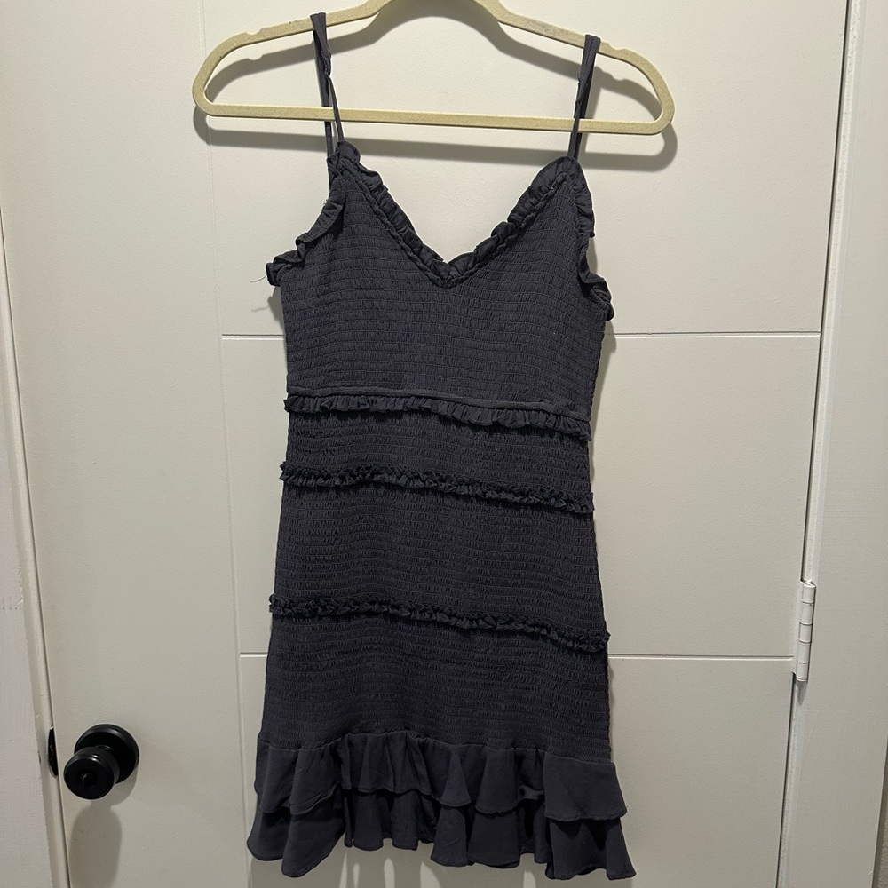 Fab’rik Medium Purple Ruffle Dress.